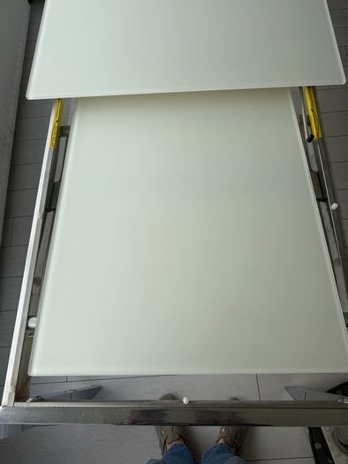 Calligaris Extending Glass Dining Table
