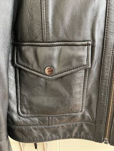 Black Ted Baker leather jacket