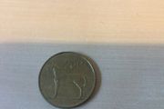 Irish 20p coin 1996