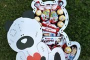 Cute Teddy Bear Chocolate Gift Box - Kinder &amp; Ferrero