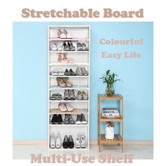 One Stretchable Multifunction Shelf for Storage