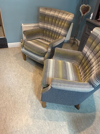 fire side chairs 2 number