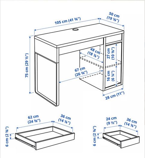 IKEA office desk