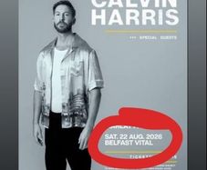 2 calvin harris tickets belfast
