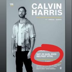 2 calvin harris tickets belfast