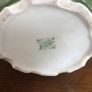 Vintage Large Green Staffordshire pottery Plant Pot Fruits Pattern Image 3