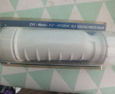 Self-sealing waste valve 40mm