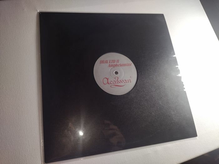 Drax II - Amphetamine - Acalwan Records - GERMAN Pressing - HARD Acid Trance BANGER! Absolutely RALLIED!