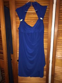 TK Maxx blue party dress
