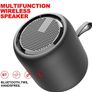 Bluetooth Speaker, Portable Mini Wireless Speakers Bluetooth 5.0 Outdoor Speaker with HD Stereo HiFi Bass, 1200mAh Battery, 24 Hour Playtime, IPX4 Waterproof Speaker for Shower, Travel, Sport Image 6