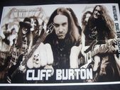 Metallica,Cliff Burton-Never Die In Our Hearts-Tribute Poster