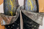 Irregular Choice Flick Flack Black/Silver Shoes