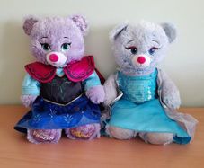 Build a Bear Frozen Anna & Elsa