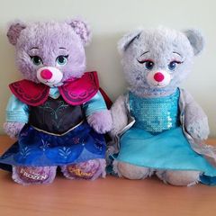 Build a Bear Frozen Anna & Elsa
