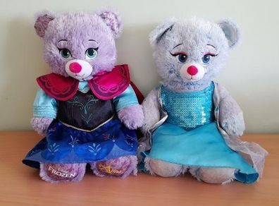 Build a Bear Frozen Anna & Elsa