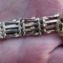 Vintage Gold 375 Bangle Bracelet Heart Locket 9 Ct Gold 15,0g Image 9