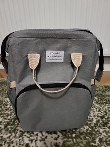 NEGOTIABLE! Baby Bag with Changing Mat and Bottle and Diaper pockets