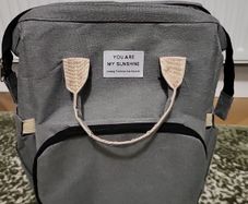 NEGOTIABLE! Baby Bag with Changing Mat and Bottle and Diaper pockets