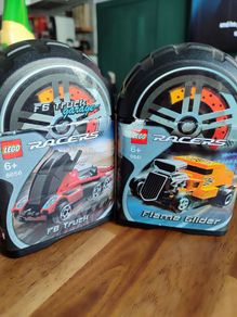 Lego Racers Vintage Flame Glider 8641 F6 Truck 8656 from 2005