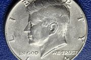 Unc 1964 United States "Kennedy Half Dollar" 90% Silver coin