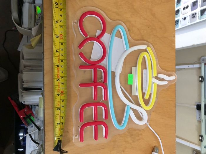 Coffee Shop Neon LED Sign Business House Garage