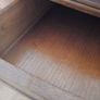 Bowfront mahogany chest of drawers. Image 5