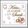 Personalised Wedding Stickers Labels Image 5
