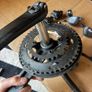 r9 microshift groupset 2x9 flat bar with tektro disc brakes and crankset Image 2