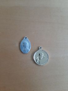 Two religious medals