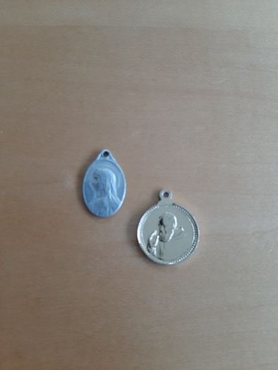 Two religious medals