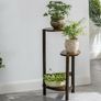 3-Tier Bamboo Plant Stands Indoor, Plant Stand Holder, Corner Plant Shelf, Plant Display Rack for Corner Balcony and Bedroom Image 2