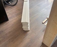 Primed skirting board 144cm