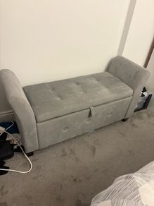 Storage Bench Bed End