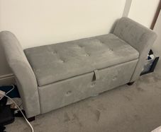 Storage Bench Bed End