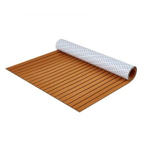 EVA Foam Boat Decking 240 x 116.8 cm, Non-Slip Self-Adhesive Flooring, 2.8 m Marine Carpet for Boats, Yacht, Pontoon, Kayak Decking