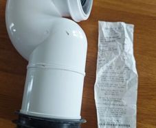 Plumbing fitting - 4 inch pan connector