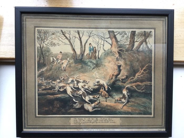 Art - Georgian Coloured Engravings X 2