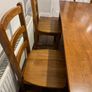 Hardwood Dining Table and 6 Chairs Image 2