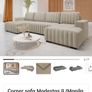 u-shaped sofa Image 4