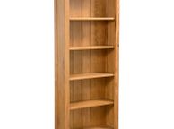 main image for ad 5-Tier Bookcase 60x22.5x140 cm Solid Oak Wood