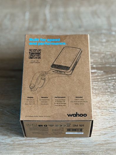 Wahoo Bolt V3 New & Sealed