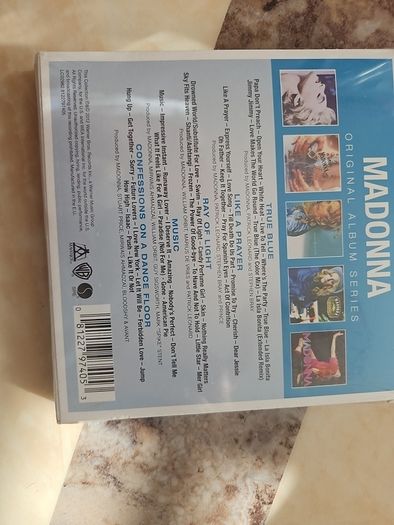 Madonna 5CD - Original Album Series  NEW