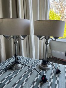 Pair of table lamps