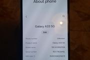Samsung Galaxy A33 5G 128GB 6GB RAM  Android 14 Dual SIM