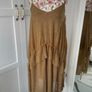 dress bnwt Zara summer dress small khaki shade small Image 5