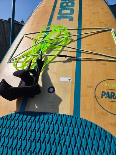 Jobe Parana Bamboo 11'6 Hard SUP Paddle Board with Paddle & Leash