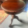 Round glass side table Image 3