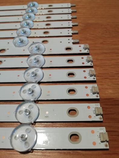 Led Strip For 55pus6503/12 55pus6412 55pus7503 55pus6162 55pus6262 55pus7303