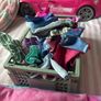 Large Barbie bundle of dolls, car & accessories Image 7