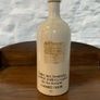 Vintage French Vinegar Stoneware Bornier Bottle. Image 3